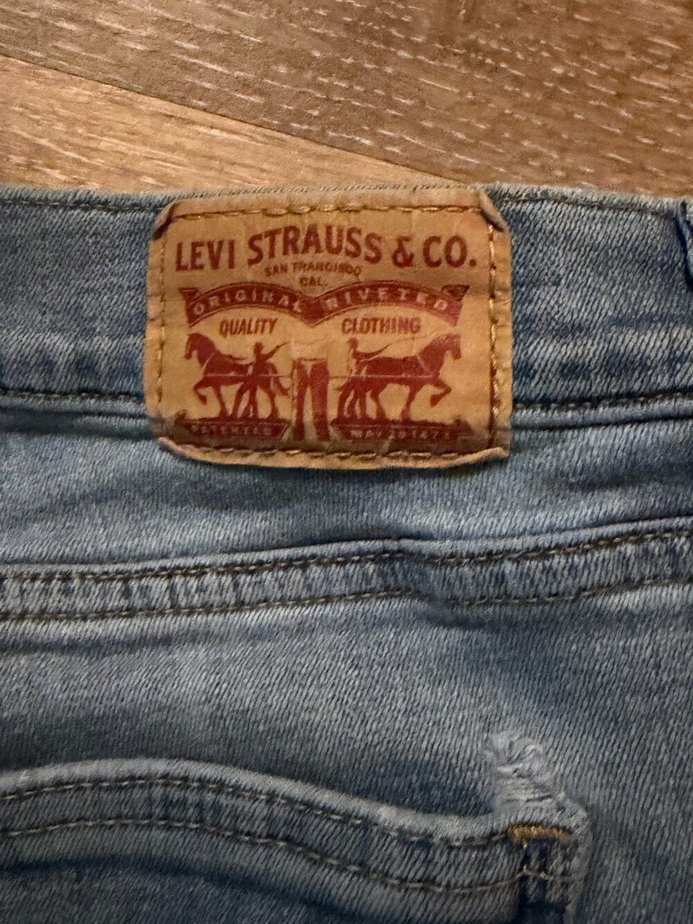 Levi Strauss & Co. Women’s Bootcut Jeans Blue Medium Wash Denim 5-Pocket 12